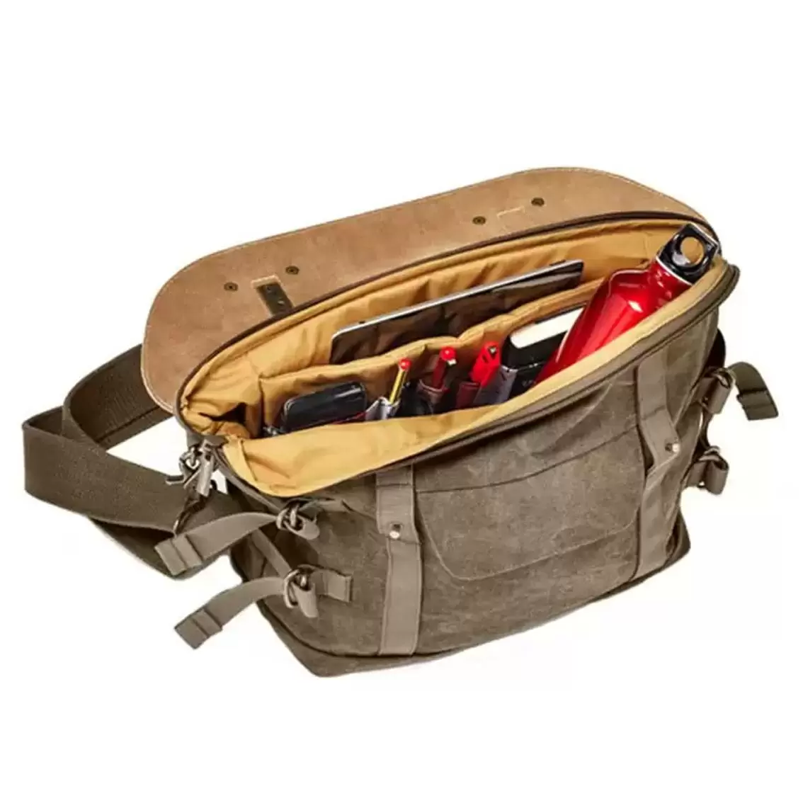 کیف نشنال National Geographic رنگ قهوه ای