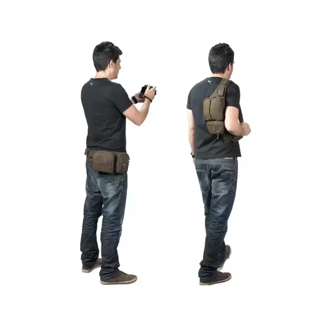 کیف نشنال National Geographic رنگ قهوه ای