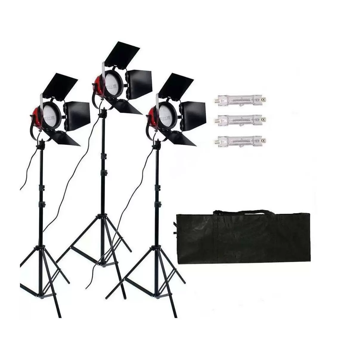 کیت نور پروژکتور دیمردار 800w