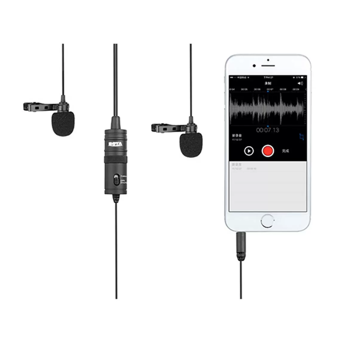 میکروفن یقه ای بویا BY-M1DM Dual