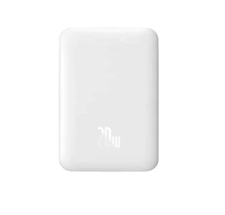 پاوربانک 10000MAH باسئوس 30W مدل Baseus Magnetic Mini Wireless PPCX110 همراه با کابل 30 سانتی متری با گارانتی 24 ماهه شرکتی برند: باسئوس