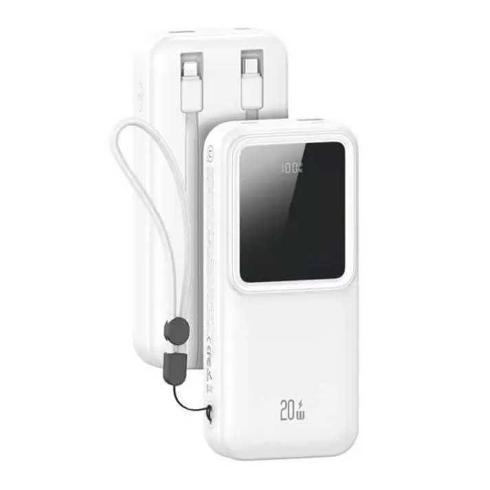 پاوربانک 20000mah یوسمز مدل USAMS US-CD212 با گارانتی 18 ماهه شرکتی