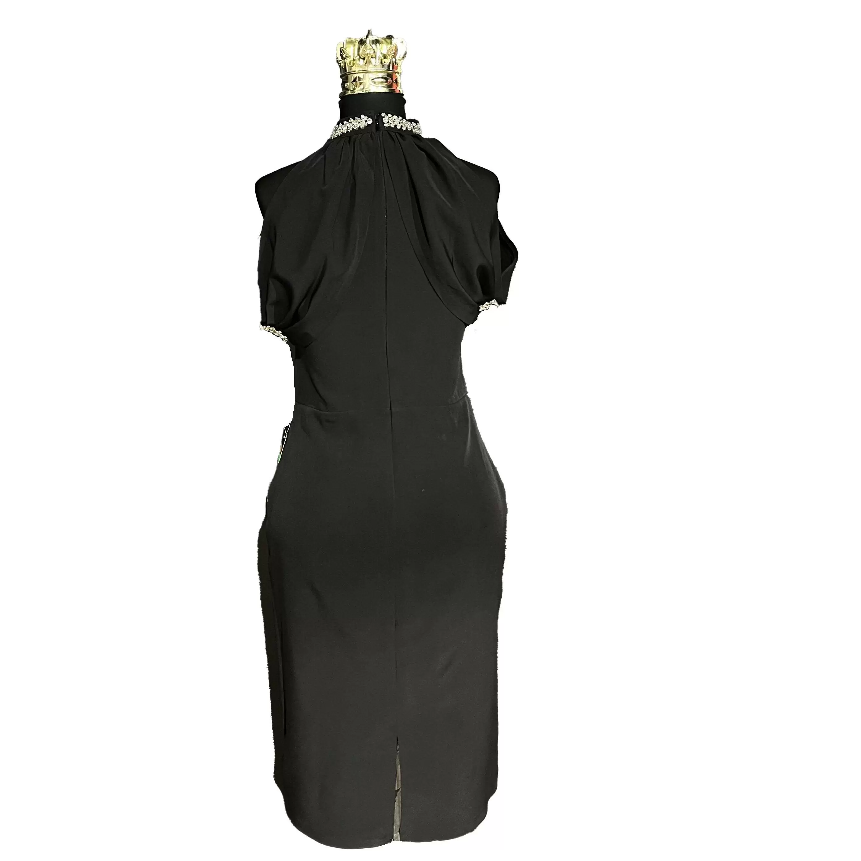 سارافون یقه سنگ دوزی شده