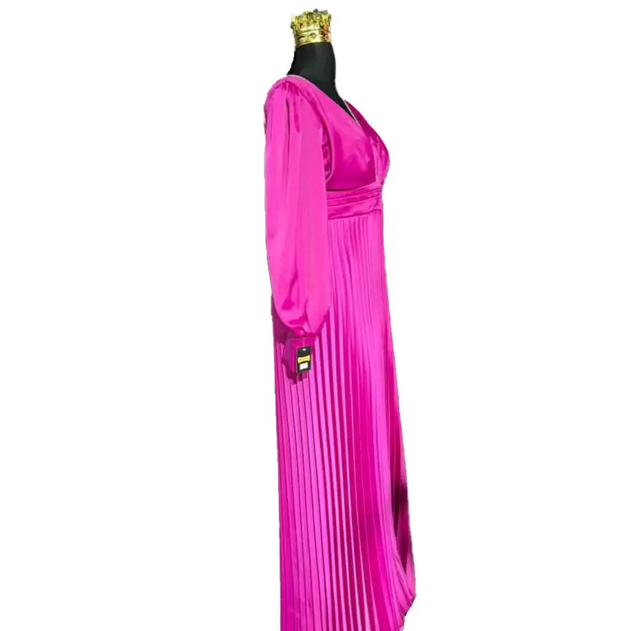 لباس مجلسی مدل پلیسه بلند برند ممنتو