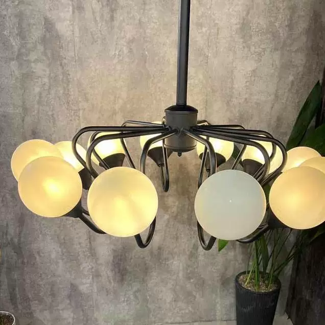 لوستر مدرن ژاله حباب خور