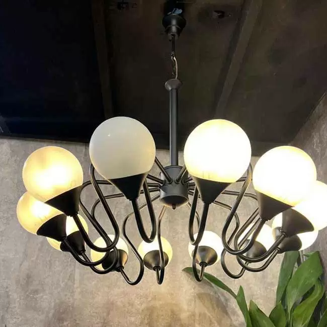 لوستر مدرن ژاله حباب خور