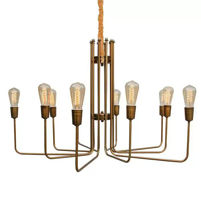 لوستر شاخه ای مدرن 10 شعله