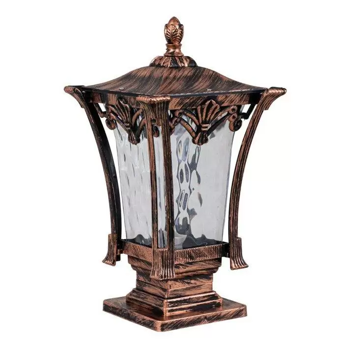 چراغ پارکی حیاطی پلاستیکی سردری کاسپین( پلی کربنات اصلی 3 سال ضمانت )